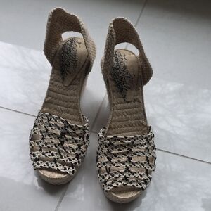 Brand New Free People slip on Espadrilles Wedges 9 40 Eu